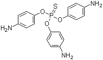 Tris(4-aminophenyl) thiophosphate molecular structure (CAS 52664-35-4)
