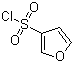 呋喃-3-磺酰氯分子结构 (CAS 52665-49-3)