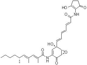structure of CAS# 52665-74-4, Manumycin A;NSC 622141; UCF 1C