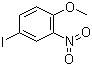 结构式 CAS# 52692-09-8, 4-碘-2-硝基苯甲醚