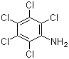 结构式 CAS# 527-20-8, 五氯苯胺; 2,3,4,5,6-五氯苯胺
