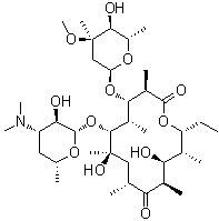 红霉素 B分子结构 (CAS 527-75-3)