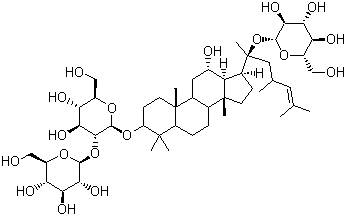 人参皂甙 Rd分子结构 (CAS 52705-93-8)