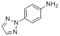 4-(2H-1,2,3-Triazol-2-yl)aniline molecular structure (CAS 52708-34-6)
