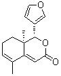 顺式-1-(3-呋喃基)-1,7,8,8a-四氢-5,8a-二甲基-3H-2-苯并吡喃-3-酮分子结构 (CAS 52730-12-8)