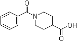 1-苯甲酰基-4-哌啶羧酸分子结构 (CAS 5274-99-7)