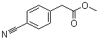 结构式 CAS# 52798-01-3, 4-氰基苯乙酸甲酯