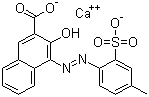 颜料红 57:1分子结构 (CAS 5281-04-9)