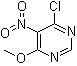 4-Chloro-6-methoxy-5-nitropyrimidine molecular structure (CAS 52854-14-5)