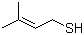 结构式 CAS# 5287-45-6, 异戊烯基硫醇; 3-甲基-2-丁烯-1-硫醇