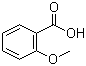 2-甲氧基苯甲酸分子结构 (CAS 529-75-9)
