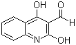 2,4-二羟基-3-喹啉甲醛分子结构 (CAS 529-89-5)