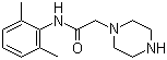 N-(2,6-Diphenylmethyl)-1-piperazine acetylamine molecular structure (CAS 5294-61-1)