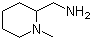 (1-Methyl-2-piperidinyl)methanamine molecular structure (CAS 5298-72-6)