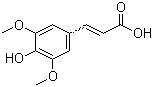 4-Hydroxy-3,5-dimethoxycinnamic acid molecular structure (CAS 530-59-6)