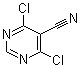 4,6-Dichloropyrimidine-5-carbonitrile molecular structure (CAS 5305-45-3)