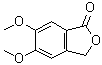 结构式 CAS# 531-88-4, 5,6-二甲氧基-1(3H)-异苯并呋喃酮
