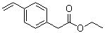 Ethyl 4-ethenylbenzeneacetate molecular structure (CAS 53162-12-2)