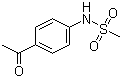 N-(4-Acetylphenyl)methanesulfonamide molecular structure (CAS 5317-89-5)
