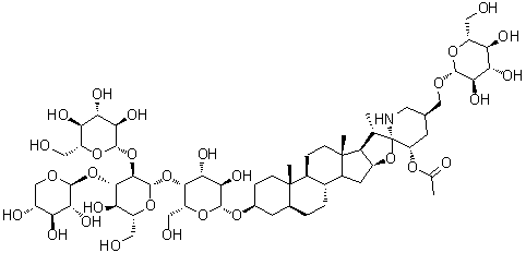 Esculeoside A molecular structure (CAS 532387-86-3)