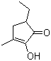 5-乙基-2-羟基-3-甲基环戊-2-烯-1-酮分子结构 (CAS 53263-58-4)