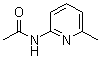 N-(6-甲基-2-吡啶基)乙酰胺分子结构 (CAS 5327-33-3)