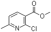 结构式 CAS# 53277-47-7, 2-氯-6-甲基烟酸甲酯