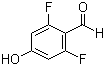 2,6-二氟-4-羟基苯甲醛分子结构 (CAS 532967-21-8)