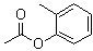 structure of CAS# 533-18-6, 2-Acetoxytoluene;2-Methylphenyl acetate; Acetyl-o-cresol; NSC 58961; NSC 6257; o-Acetoxytoluene; o-Cresol acetate; o-Cresyl acetate; o-Cresylic acetate; o-Methylphenyl acetate; o-Tolyl acetate