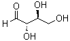 structure of CAS# 533-49-3, L-Erythrose;(+)-Erythrose; L-(+)-Erythrose