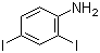 2,4-二碘苯胺分子结构 (CAS 533-70-0)
