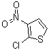 2-氯-3-硝基噻吩分子结构 (CAS 5330-98-3)