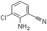 2-氨基-3-氯苯甲腈分子结构 (CAS 53312-77-9)