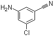 3-Amino-5-chlorobenzonitrile molecular structure (CAS 53312-78-0)
