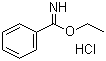 structure of CAS# 5333-86-8, Ethyl benzimidate hydrochloride