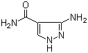 3-Amino-1H-pyrazole-4-carboxamide molecular structure (CAS 5334-31-6)
