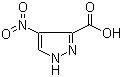 结构式 CAS# 5334-40-7, 4-硝基吡唑-3-甲酸