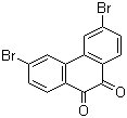 3,6-二溴-9,10-菲醌分子结构 (CAS 53348-05-3)