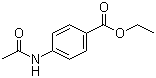 4-乙酰氨基苯甲酸乙酯分子结构 (CAS 5338-44-3)
