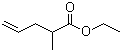 2-甲基-4-戊烯酸乙酯分子结构 (CAS 53399-81-8)