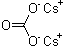 Cesium carbonate  molecular structure (CAS 534-17-8)