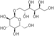 结构式 CAS# 534-73-6, 异麦芽糖醇