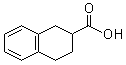 1,2,3,4-Tetrahydro-2-naphthalenecarboxylic acid molecular structure (CAS 53440-12-3)