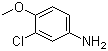 3-Chloro-4-methoxyaniline molecular structure (CAS 5345-54-0)