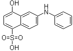 4-羟基-6-(苯基氨基)-1-萘磺酸分子结构 (CAS 5345-77-7)