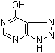 结构式 CAS# 53472-18-7, 3H-[1,2,3]三唑并[4,5-d]嘧啶-7-醇