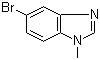 5-Bromo-1-methylbenzimidazole molecular structure (CAS 53484-15-4)