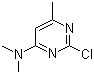 结构式 CAS# 535-89-7, 鼠立死; 甲基鼠灭定; 杀鼠嘧啶; 2-氯-4-二甲胺基-6-甲基嘧啶; 6-甲基-4-(二甲氨基)-2-氯嘧啶