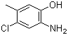 structure of CAS# 53524-27-9, 2-Amino-4-chloro-5-methylphenol