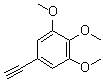 5-Ethynyl-1,2,3-trimethoxybenzene molecular structure (CAS 53560-33-1)